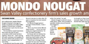 PR: Mondo Nougat in The West Business